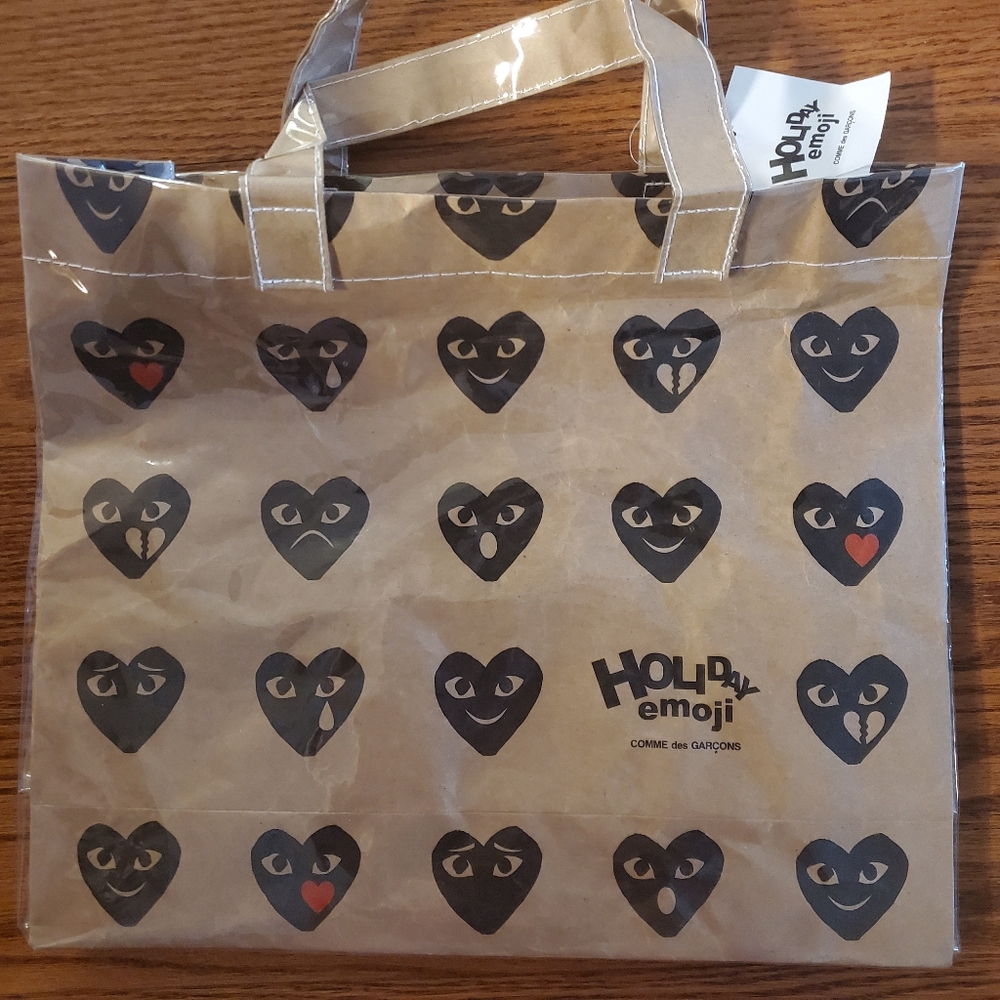 COMME des GARÇONS PVC BAG!!